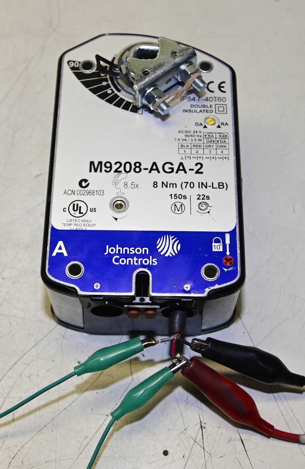 Johnson Controls M9208-AGA-2 Damper Actuator