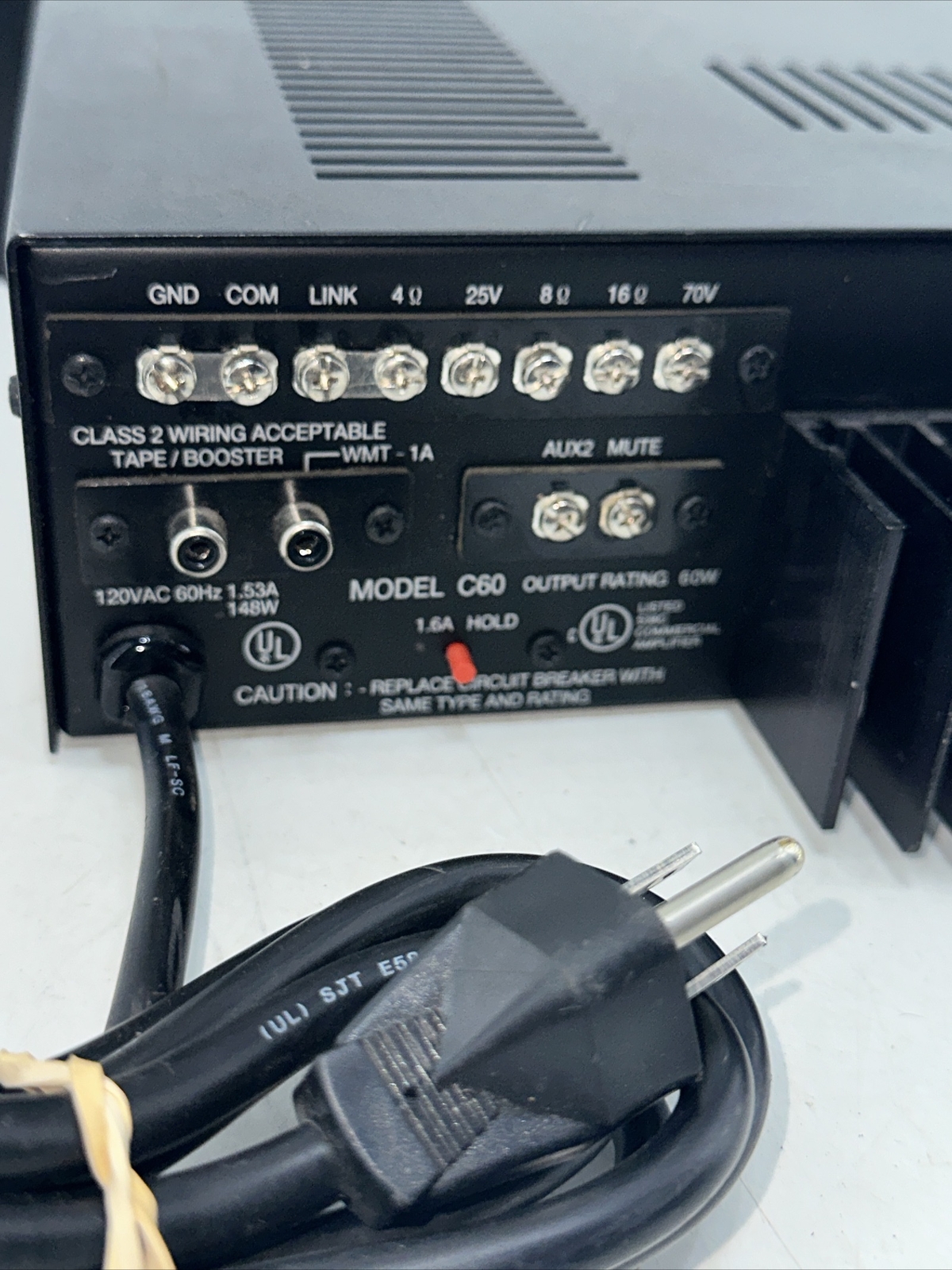 Bogen Communications C60 Classic Series Public Address Amplifier 60W