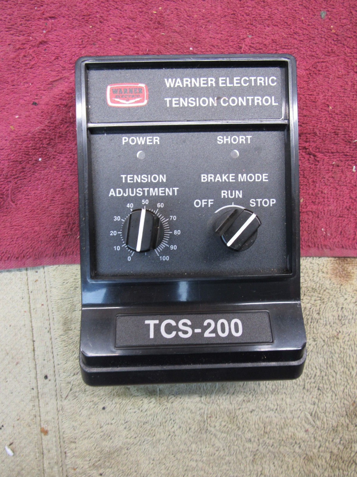 Warner Electric TCS-200 Clutch Brake Tesnion Control Head