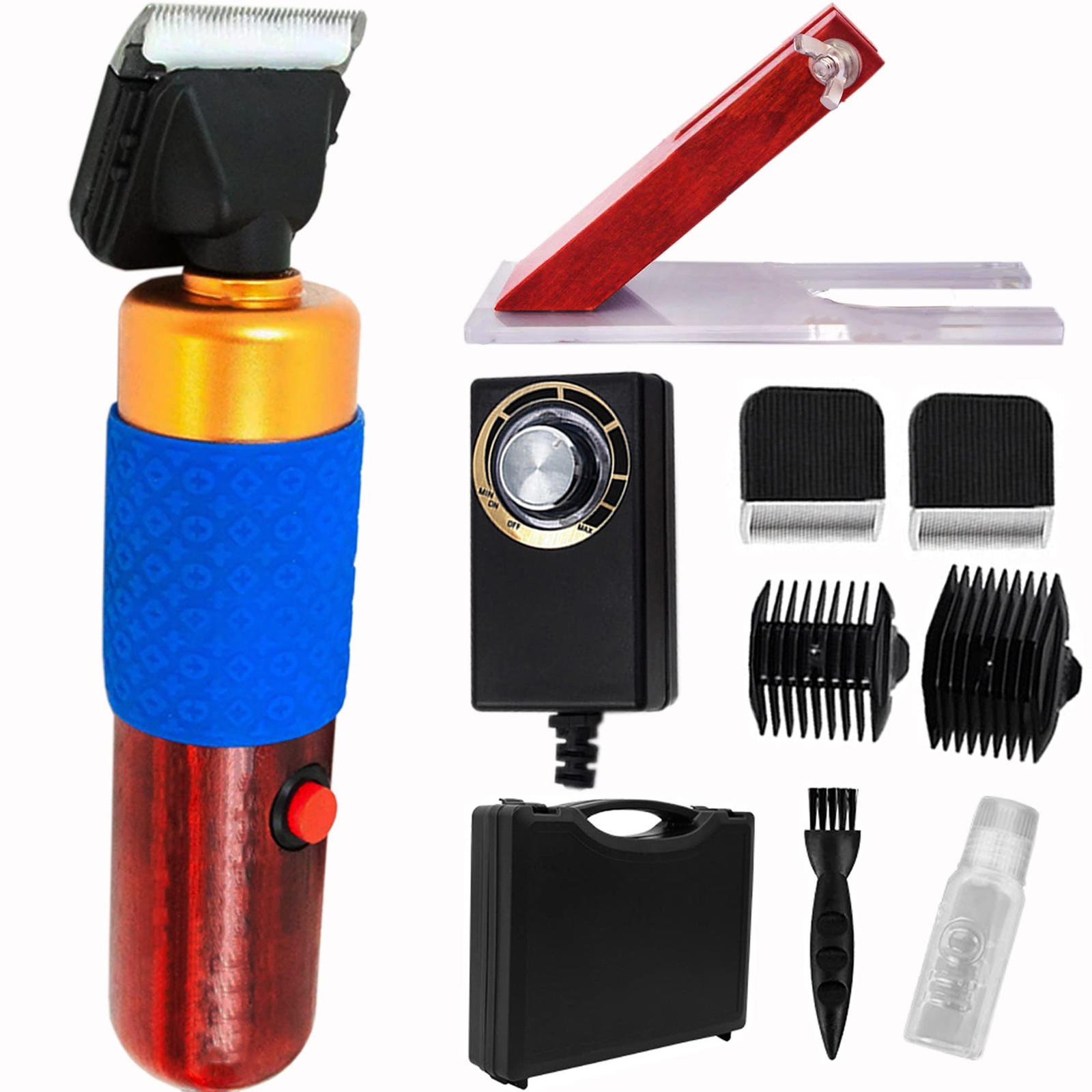 Carpet Trimmer with Shearing Guide, Electric Speed Adjustable Rug Tufting Car...