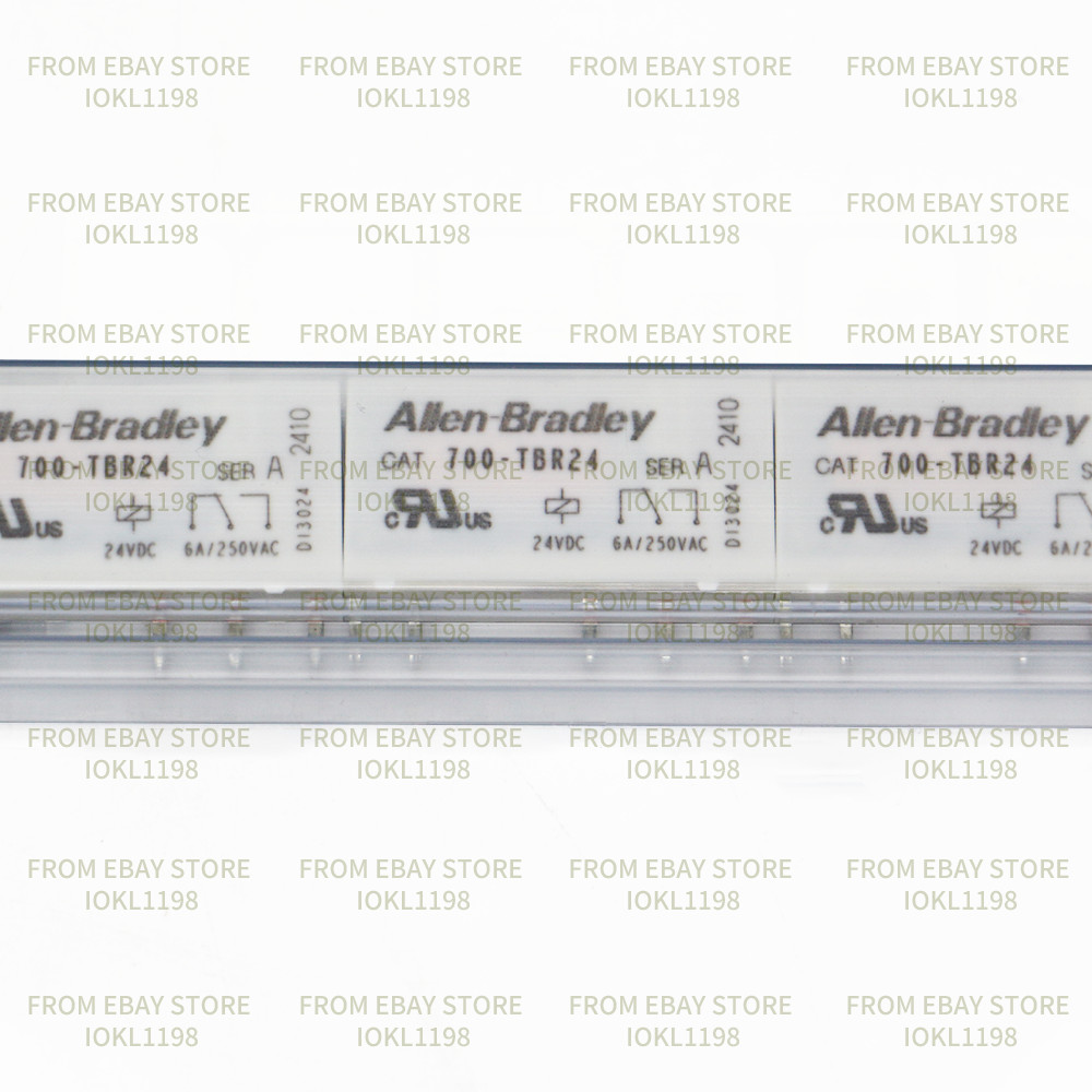 10PCS-New Factory Allen Bradley 700-TBR24 —Term Block Style 24V DC 1 Pole Relays