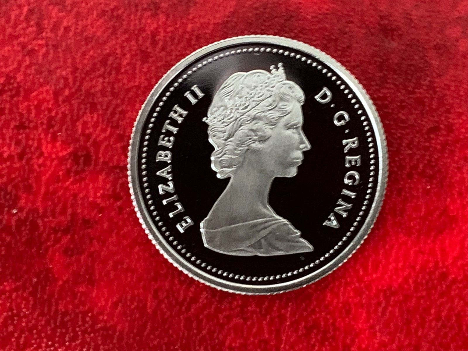 Canada 25 Cent 1989 Proof Coin-Uncirculated