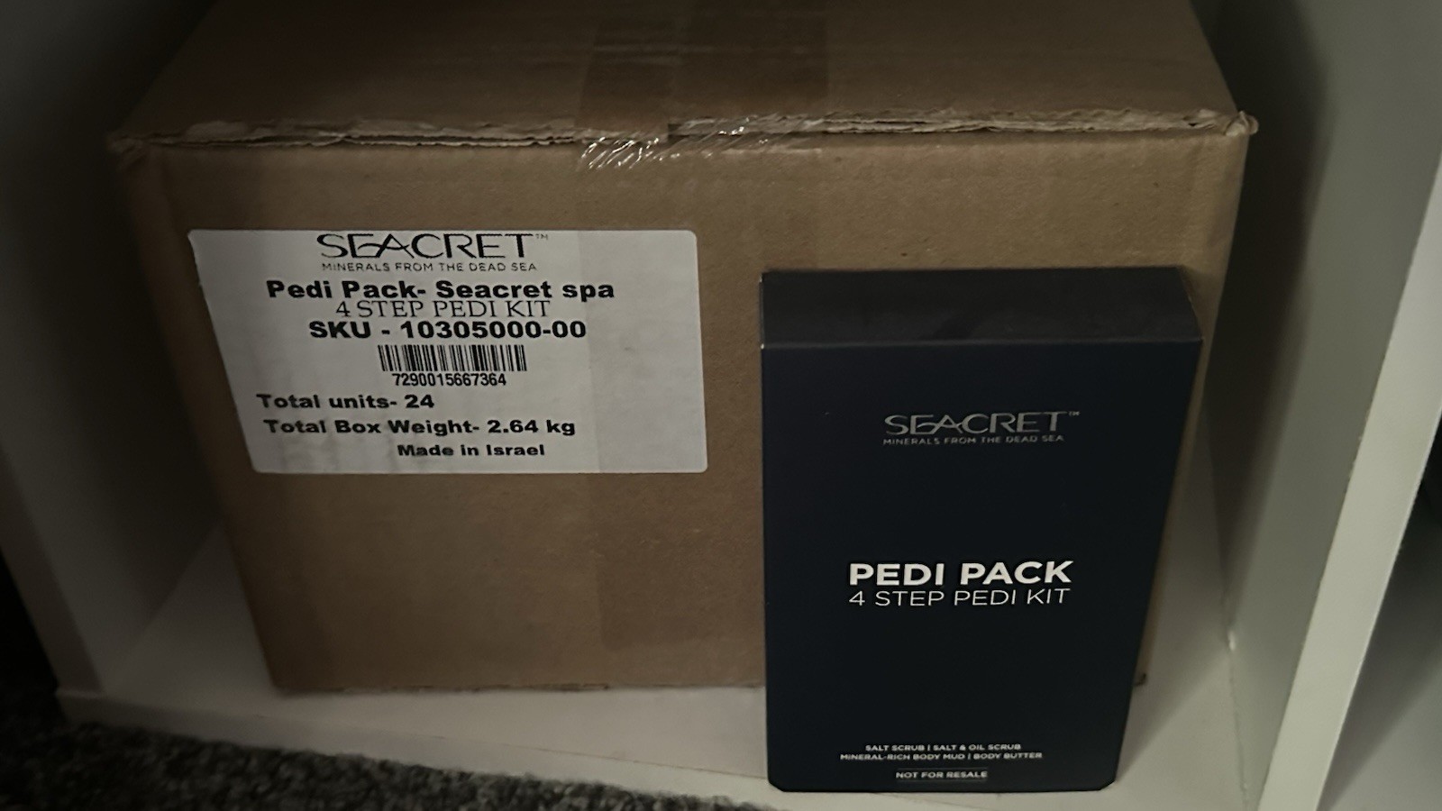 Seacret Pedi System for Feet New In Box Never Used