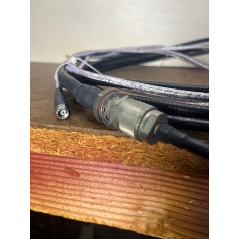 Assorted RF Coax Broadcast Cable Lot Industry Connectors