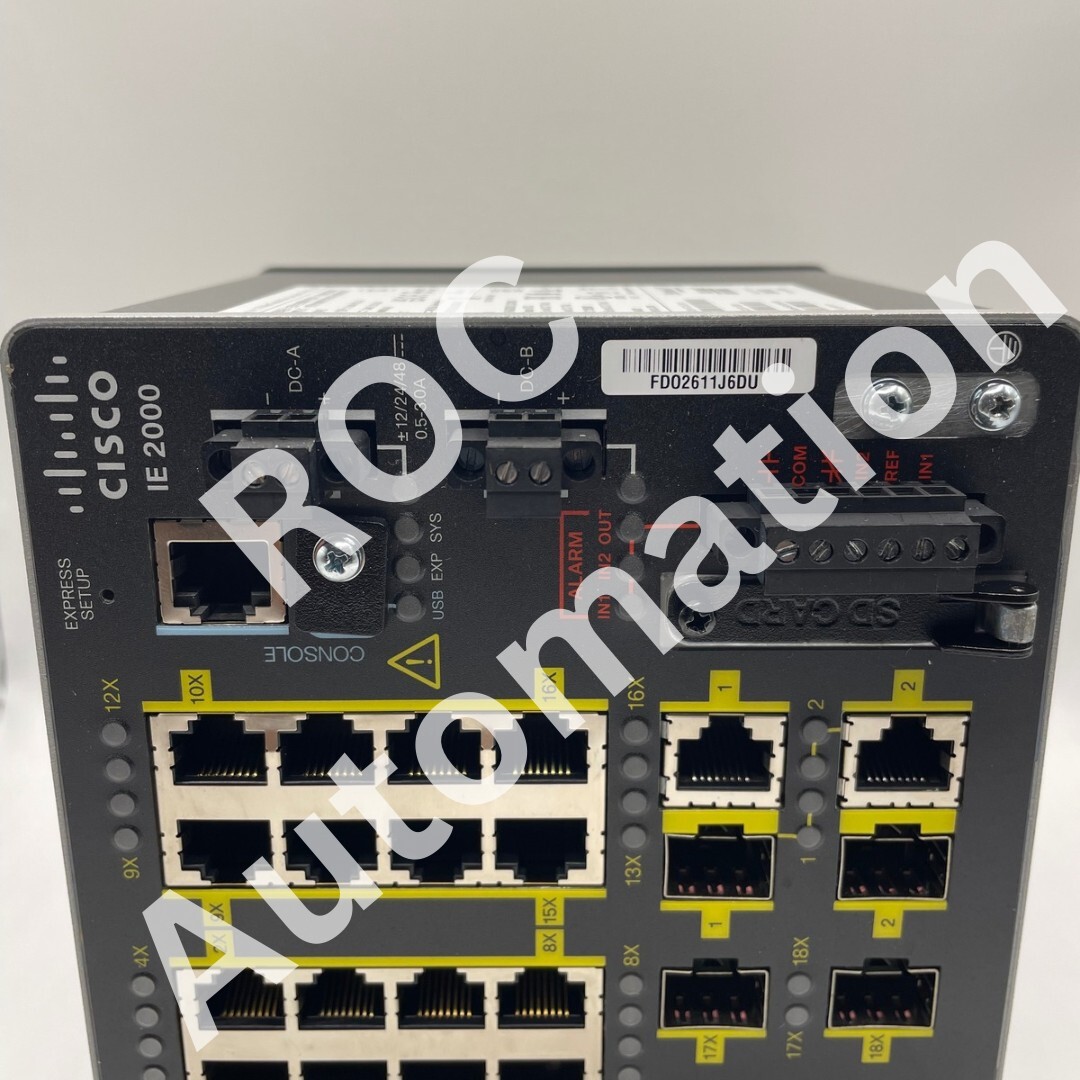 New Cisco IE-2000-16TC-G-E Industrial Ethernet Switch