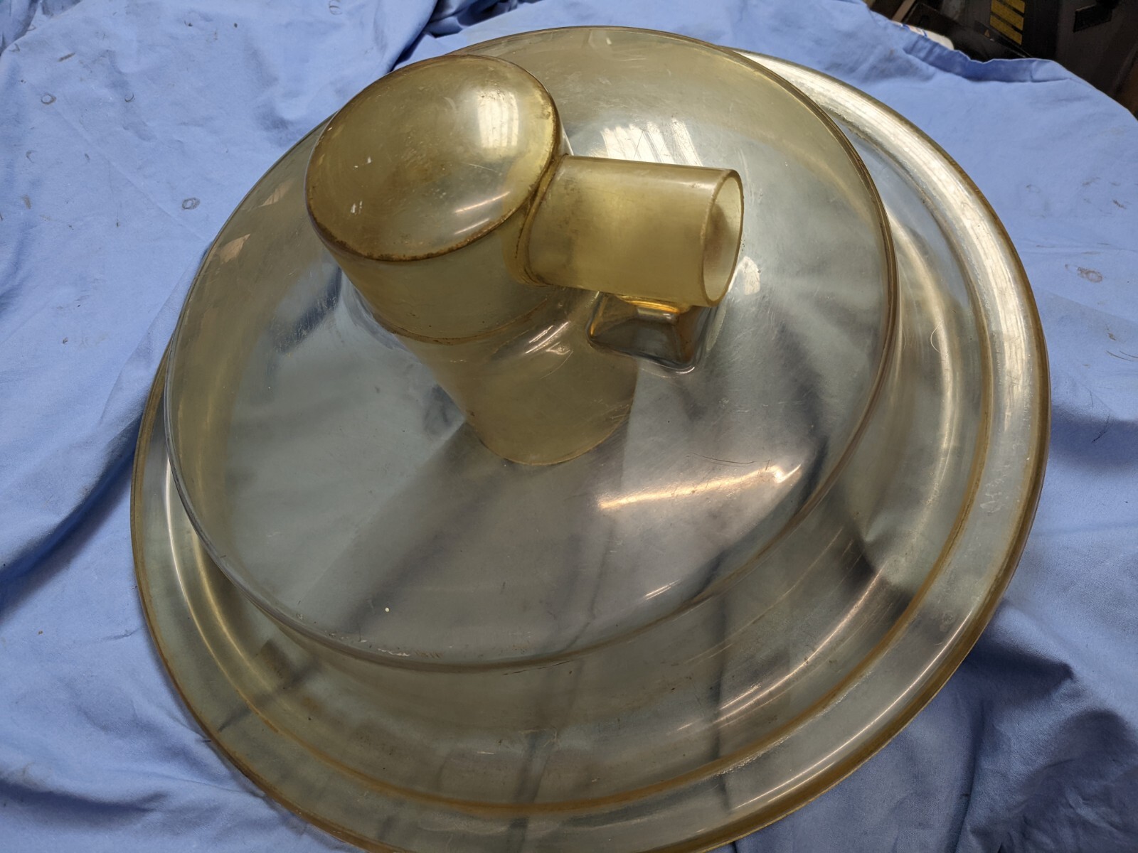 CASTEX NOBLES CONCORDE HP  CARPET EXTRACTOR  #100111 DOME for RECOVERY TANK,USED