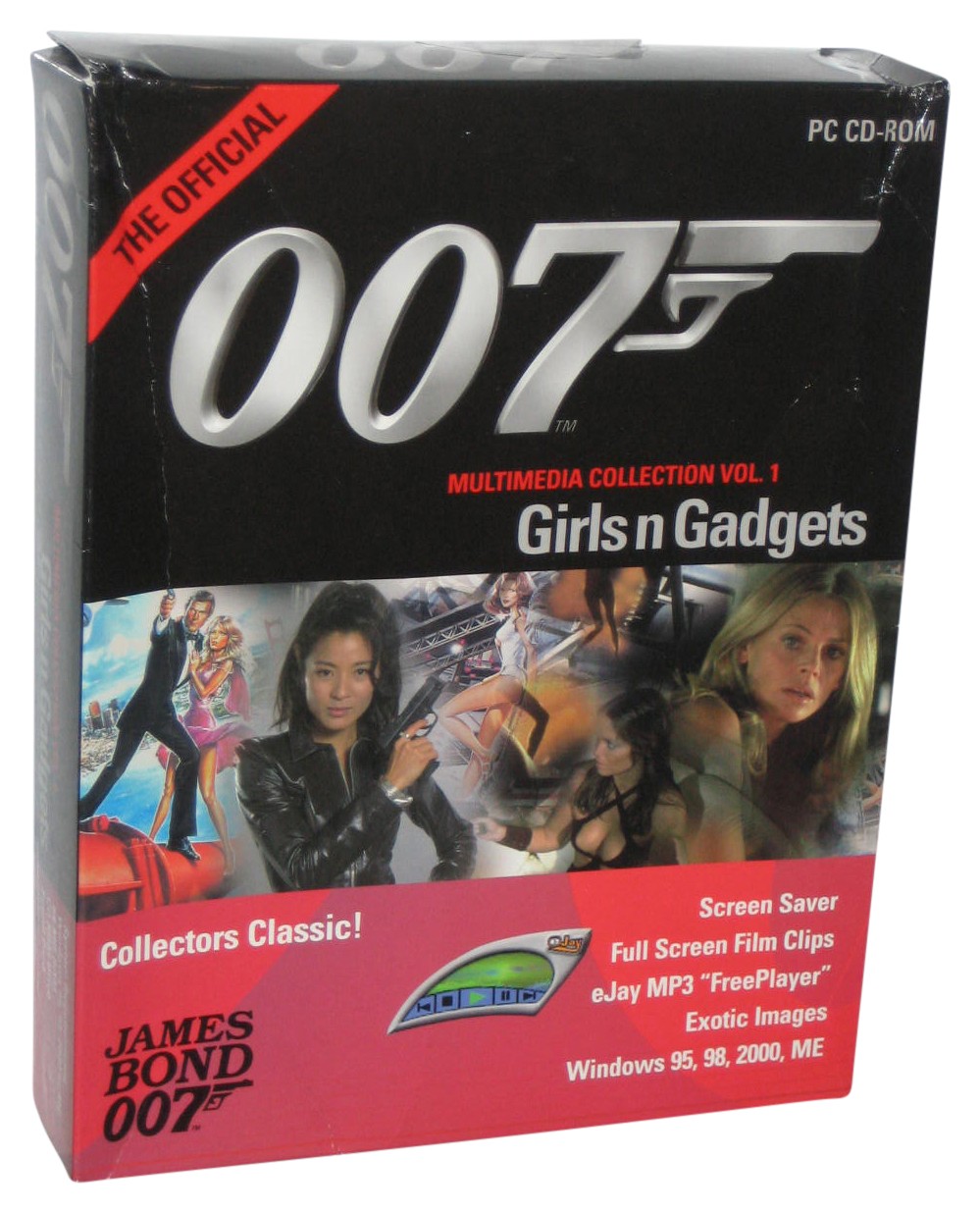 The Official James Bond 007 Screen Saver Vol. 1 Girls N Gadgets Windows PC CD Se