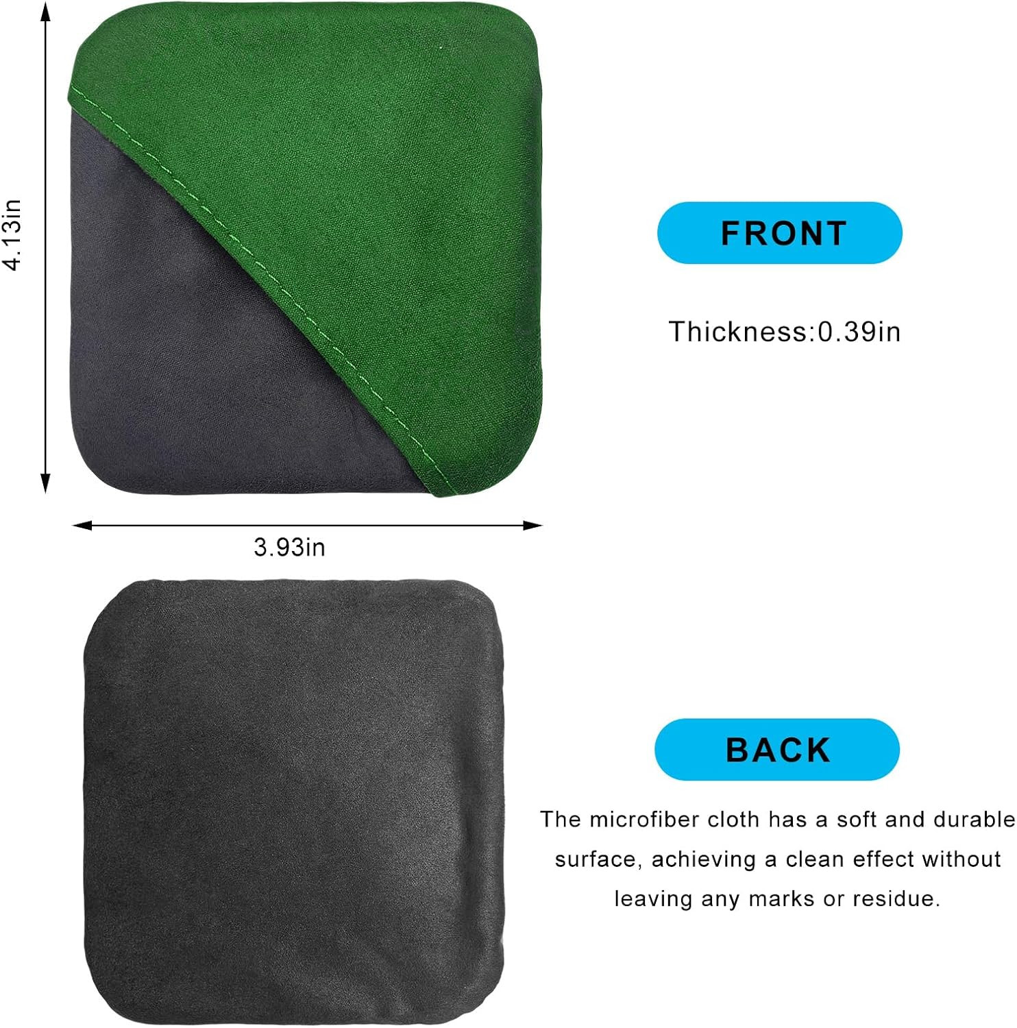 Car Screen Cleaner, Microfiber Auto Screen Cleaning Pad, Foldable Touch Screen C