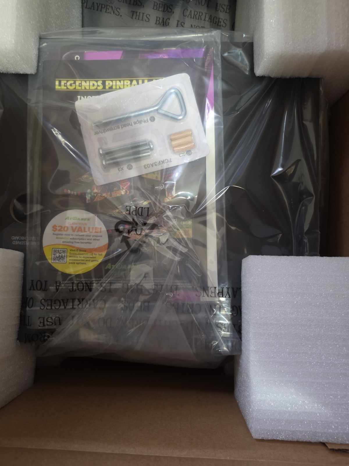 AtGames Legends Digital Micro Pinball Table Machine