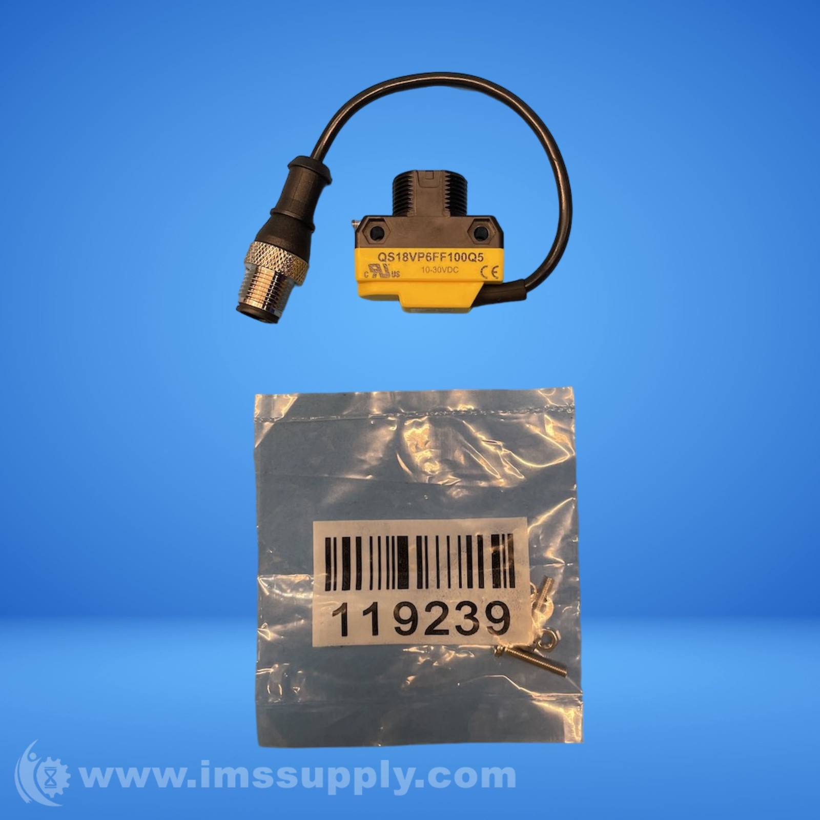 Banner Engineering Corp. QS18VP6FF100Q5 Photoelectric Sensor 1544