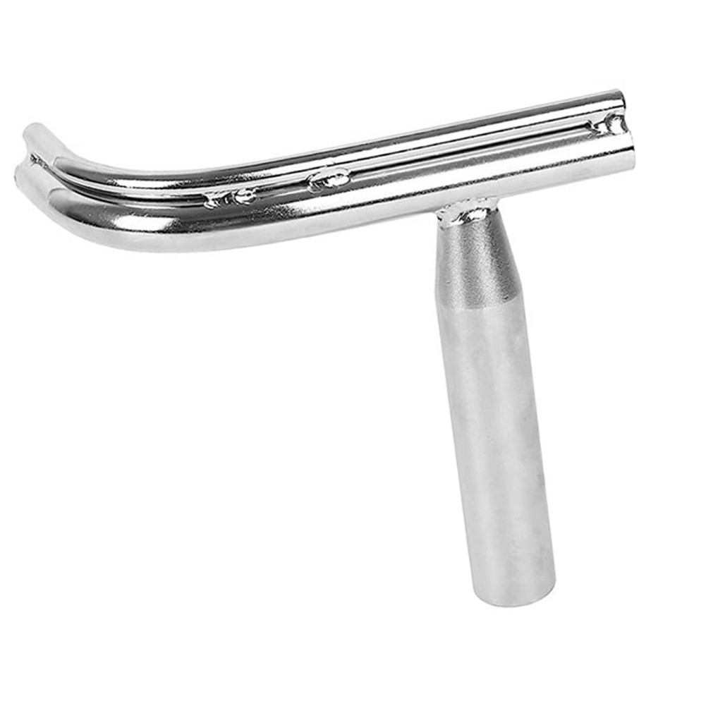 S-Curve Tool Rest for Internal Hollowing on Wood Lathes 18x13x3cm Steel