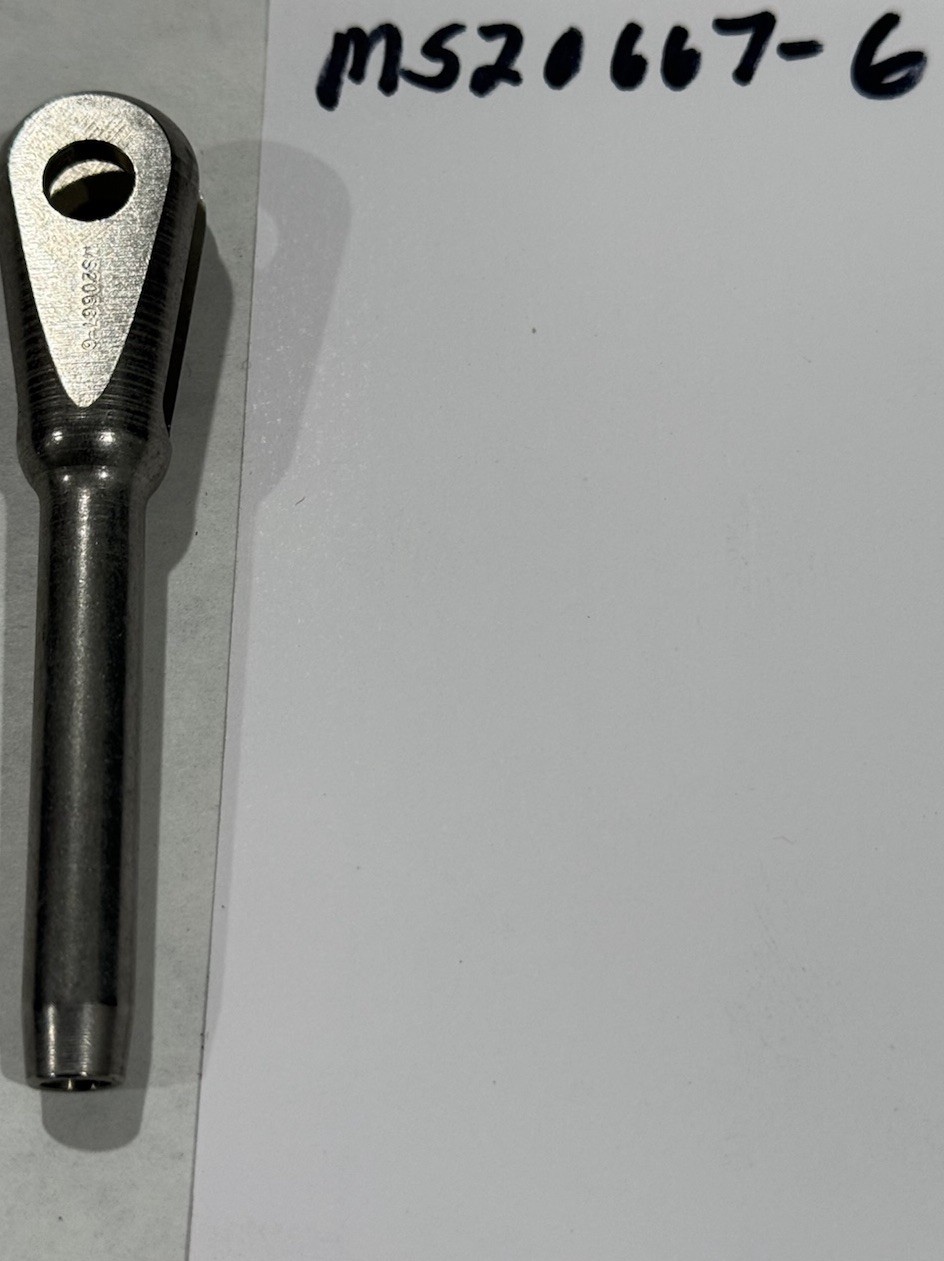 MS20667-6 Fork End New Surplus