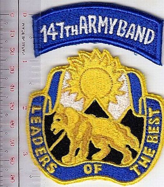 Military Band US Army 147th Band South Dakota Army National Guard, Mit NO TARIFF