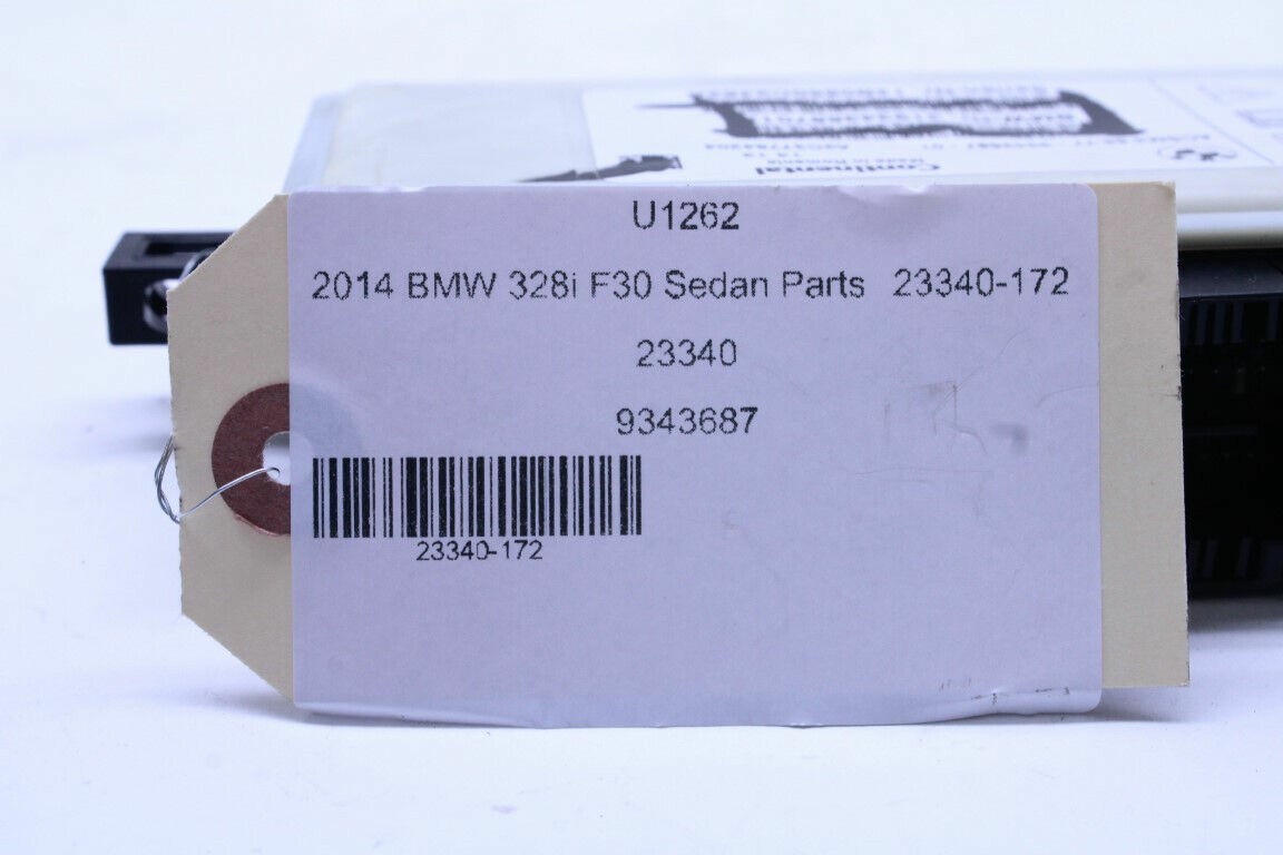 2014 BMW 328i SRS Module 65779343687 OEM