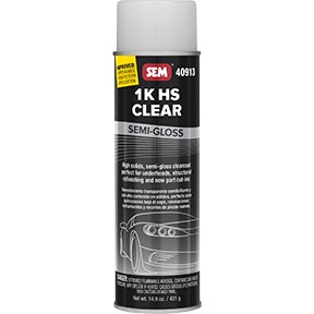 1K HS Semi-Gloss Clear Coat 14.9 oz 3 Count SEM-40913