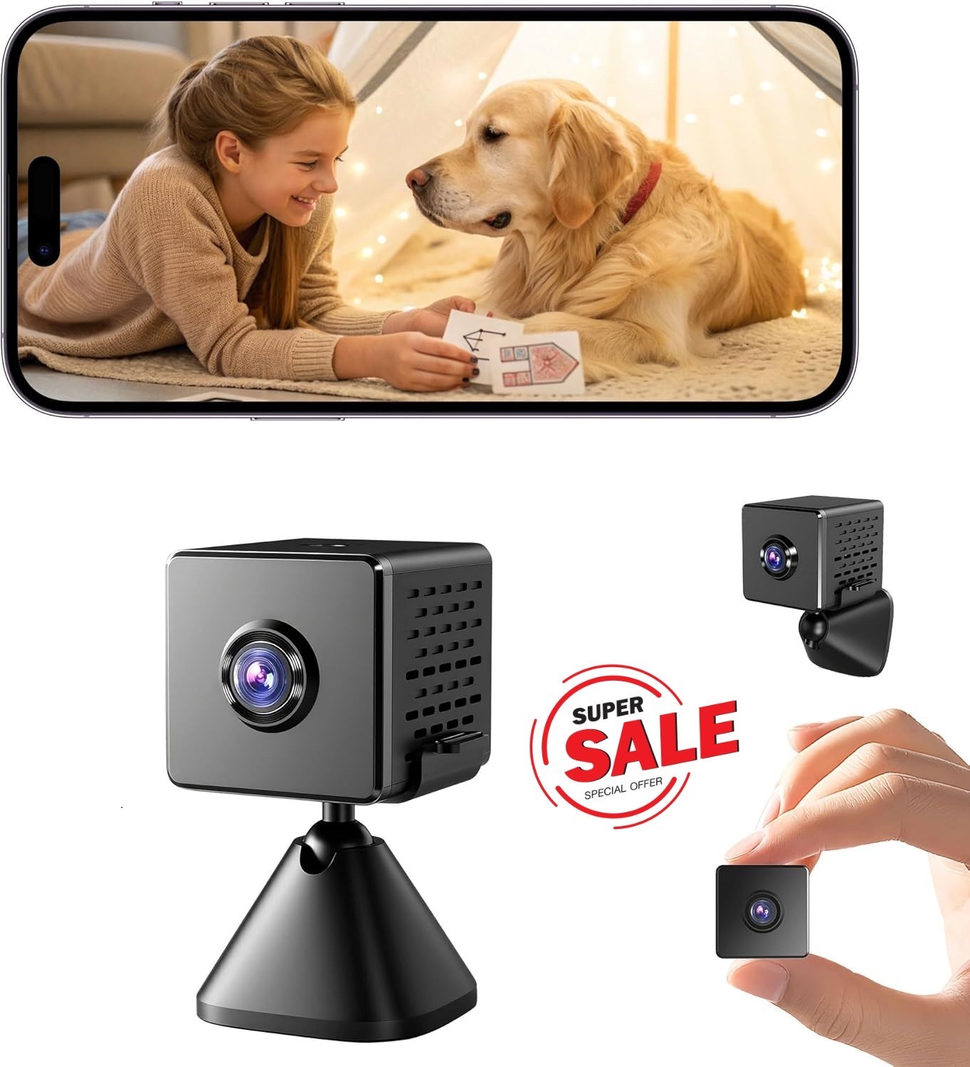 #1 Best Mini Camara Espia Seguridad Oculta Grabador Oculto Detector Movimiento