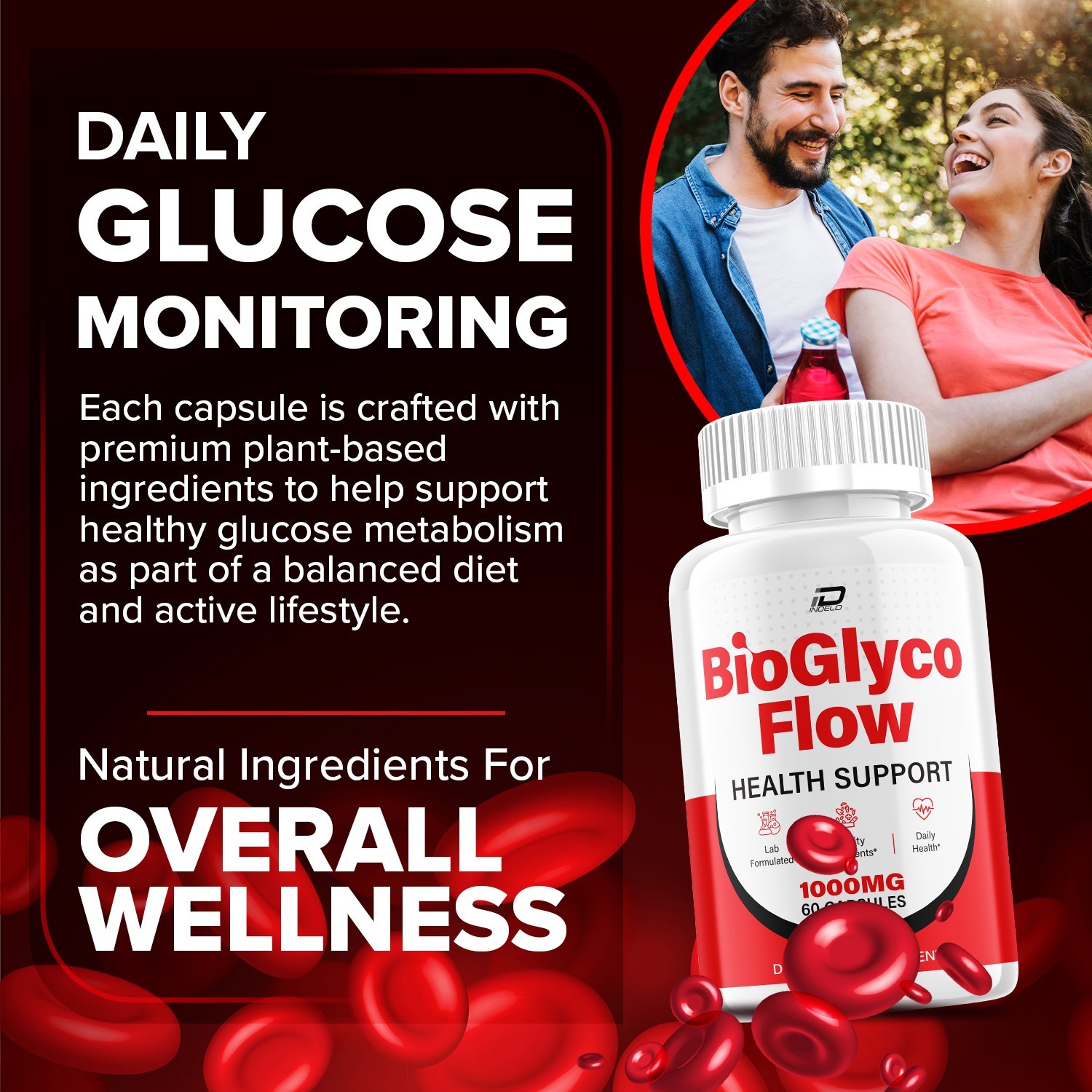 (3 Pack) BioGlyco Flow Capsules – BioGlycoFlow Natural Blend Glycogen Formula