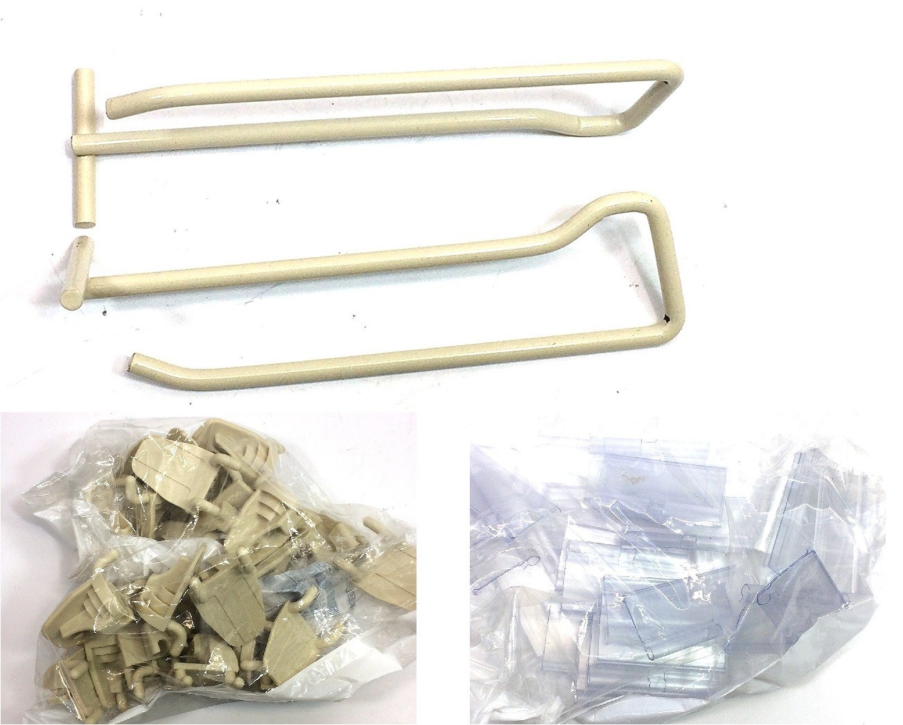 Fastback Scan Hooks,  .186in x 4in Hook ALM, Pack of 25 NEW MADE in USA     NEW