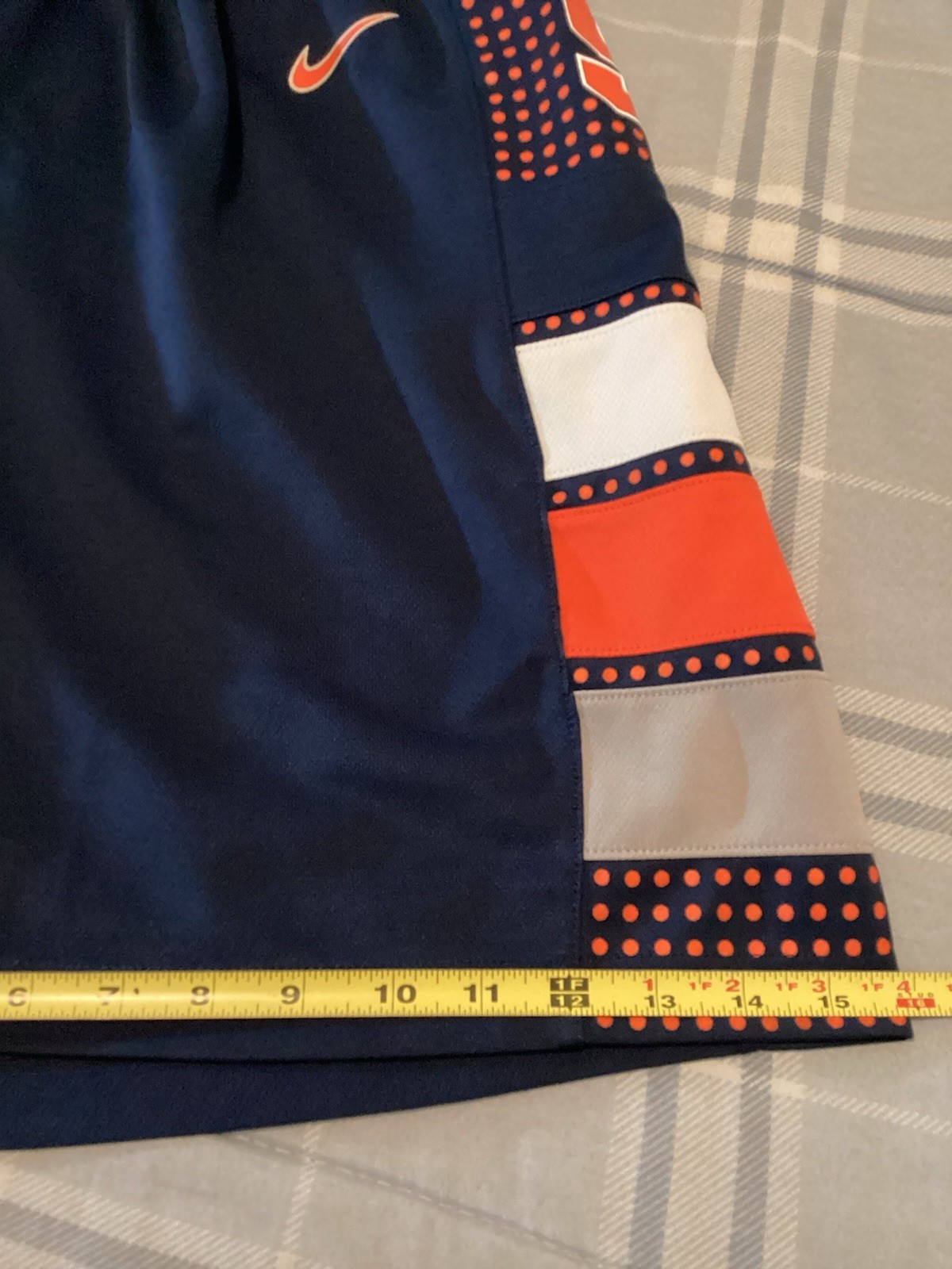 Nike Syracuse “CUSE” Authentic Basketball Shorts.(Size L)