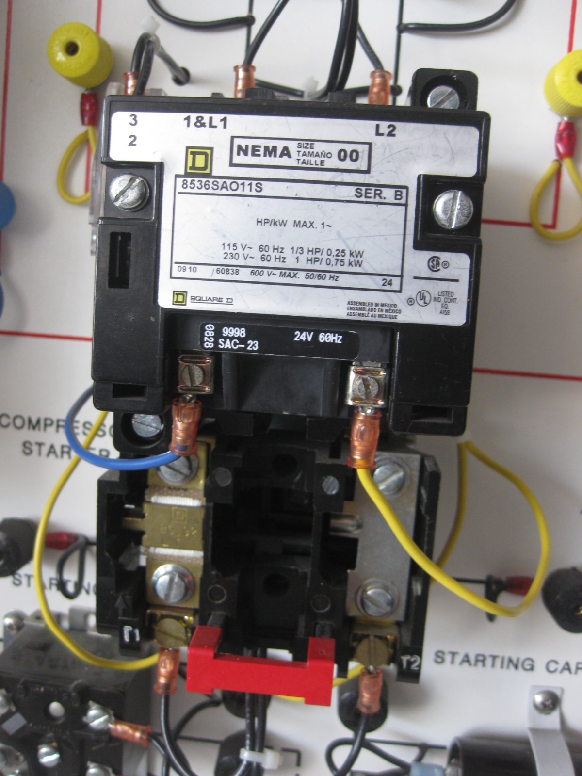 Hampden Model H-ACCS-1A Air Conditioning Control System Trainer