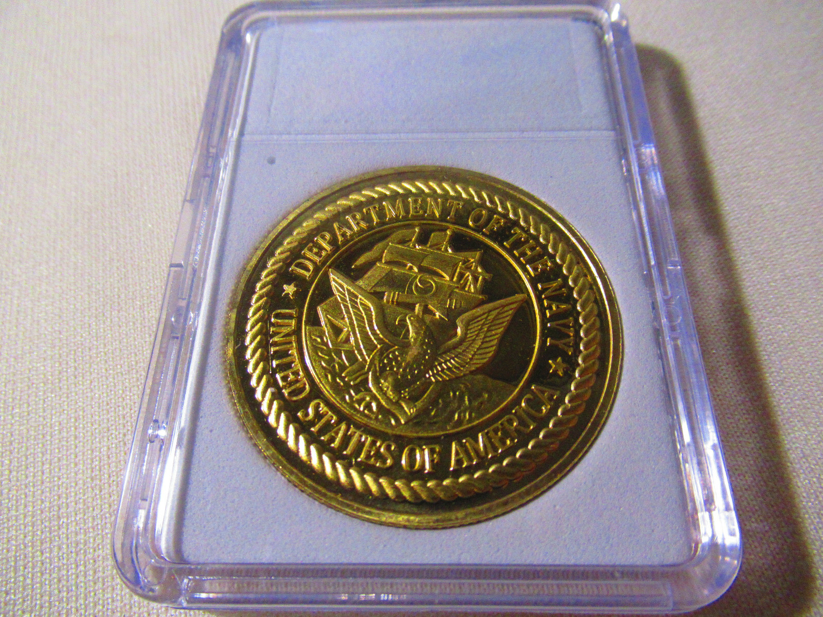 US NAVY - USS BOXER CV-21 Challenge Coin