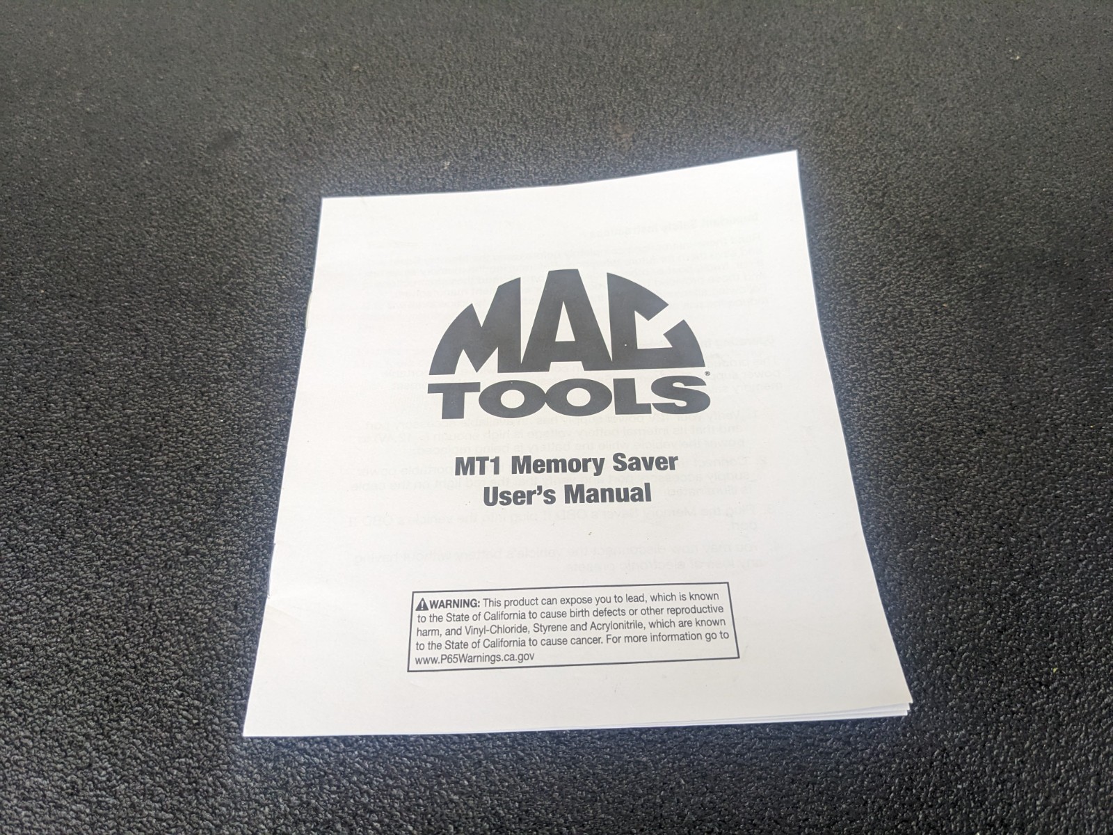 #bn087 Mac Tools NEW MT1 Memory Saver