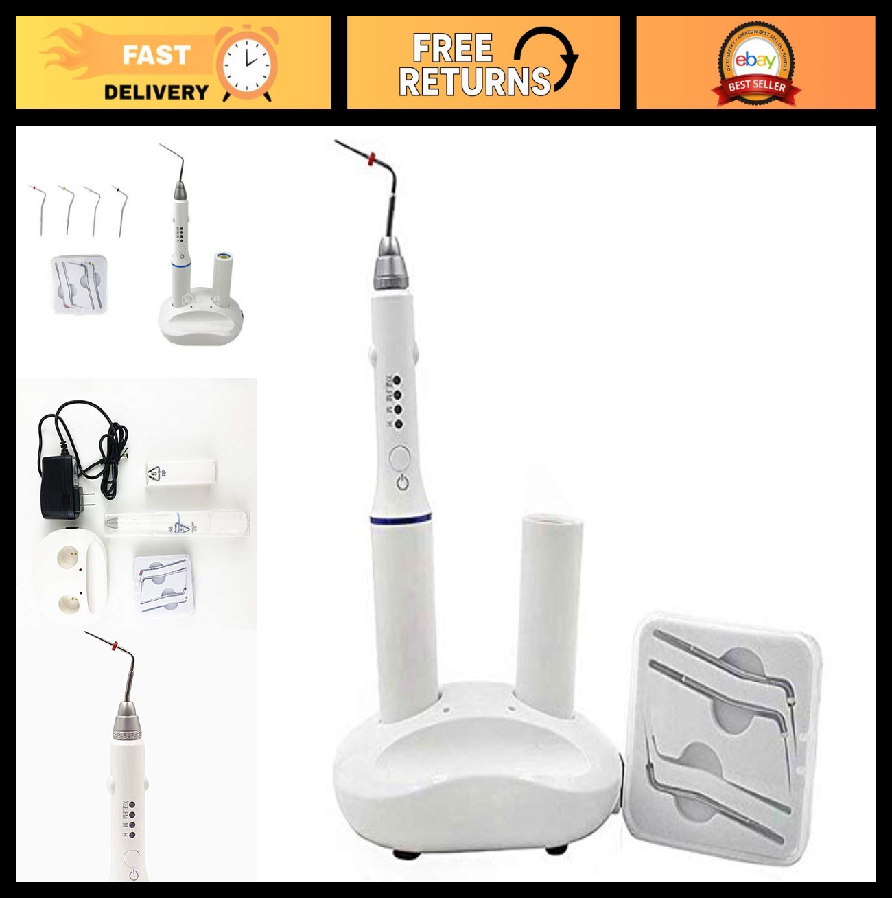 Cordless Gutta Percha Endodontic Obturation Pen - Root Canal System, USA Stock