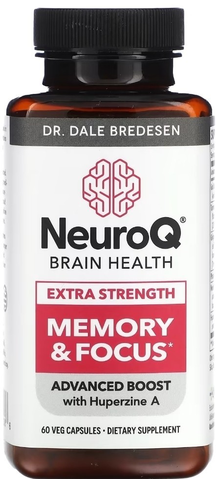 NIB | NeuroQ Brain Health Memory And Focus | Extra Strength 60 Cap NEW!