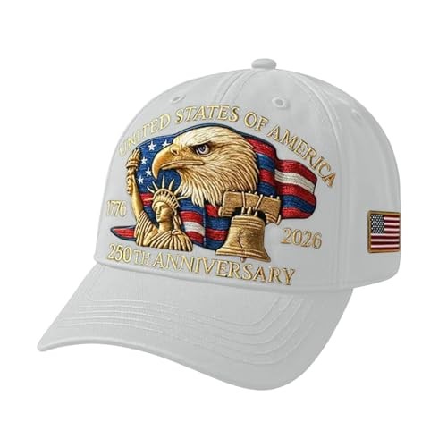 250th Anniversary USA Commemorative Patriotic Baseball Cap