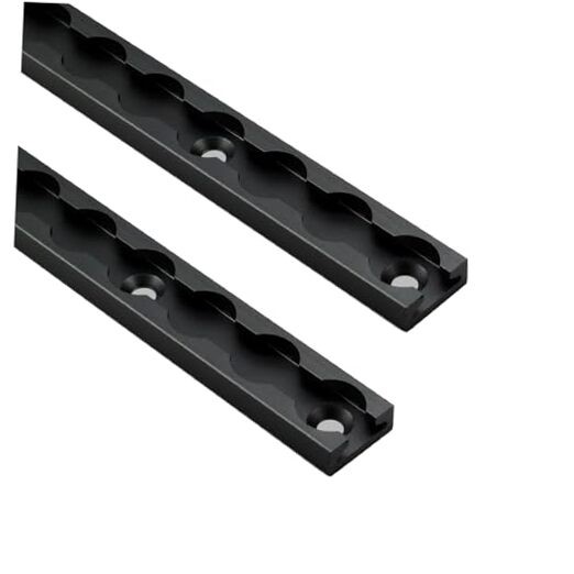 48" Venture Track T-6 Aluminium L 48 Inch (2 Pack) Black - Rectangle Profile