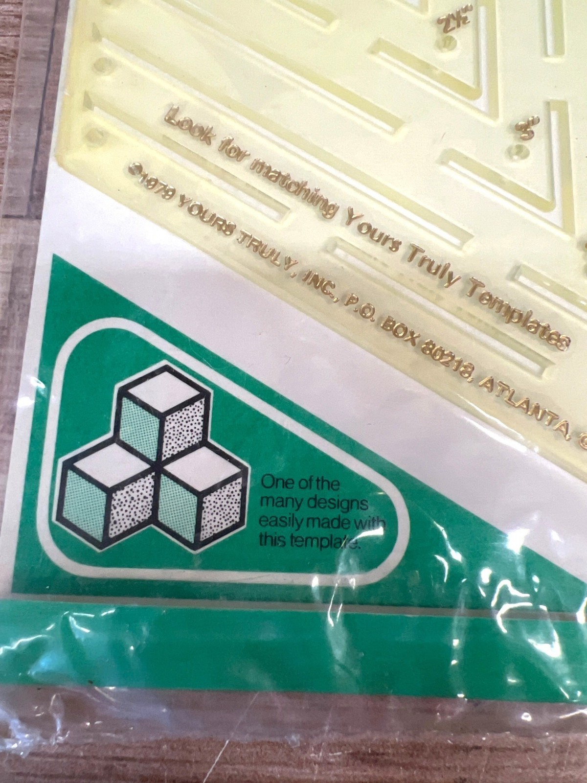 Quilters Template 60° Diamonds & Hexagons Transparent Precision Sewing