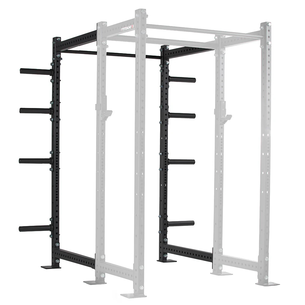 Titan Fitness T-3 Series Power Rack Extension Kit, Black 91" Height x 36" Depth