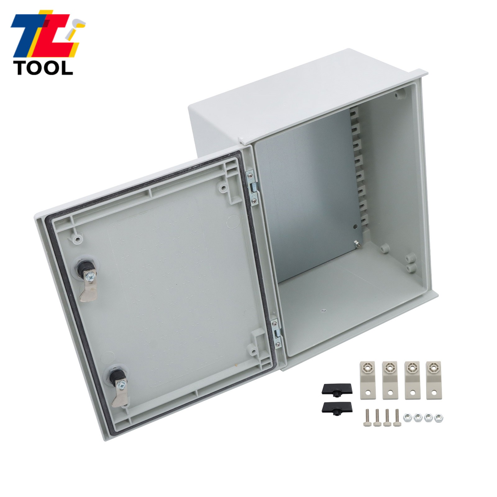 IP65 16x12x8inches Fiberglass Electrical Enclosure Box NEMA3 Junction Box
