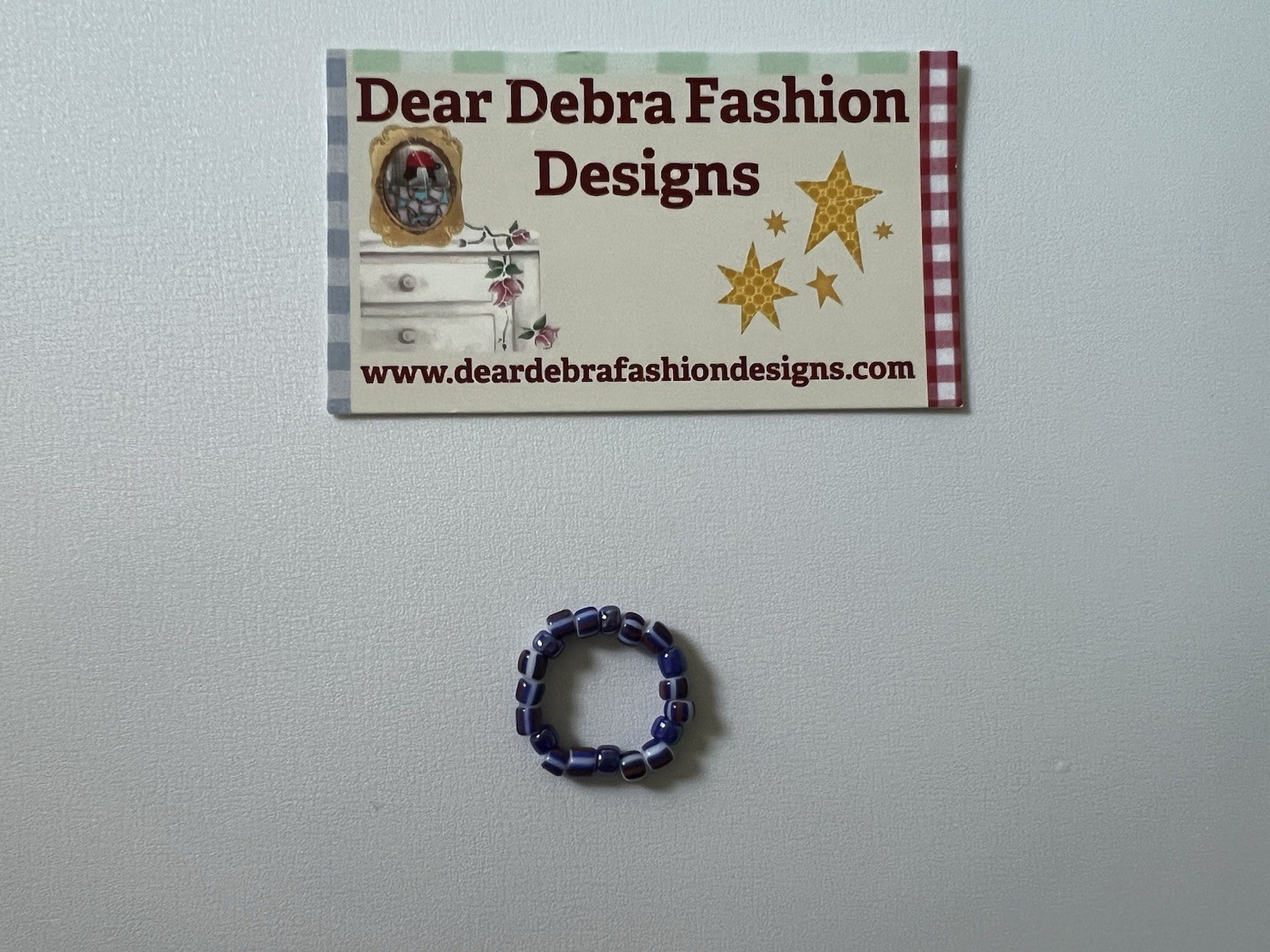 Beaded Ring One Size Fits All
