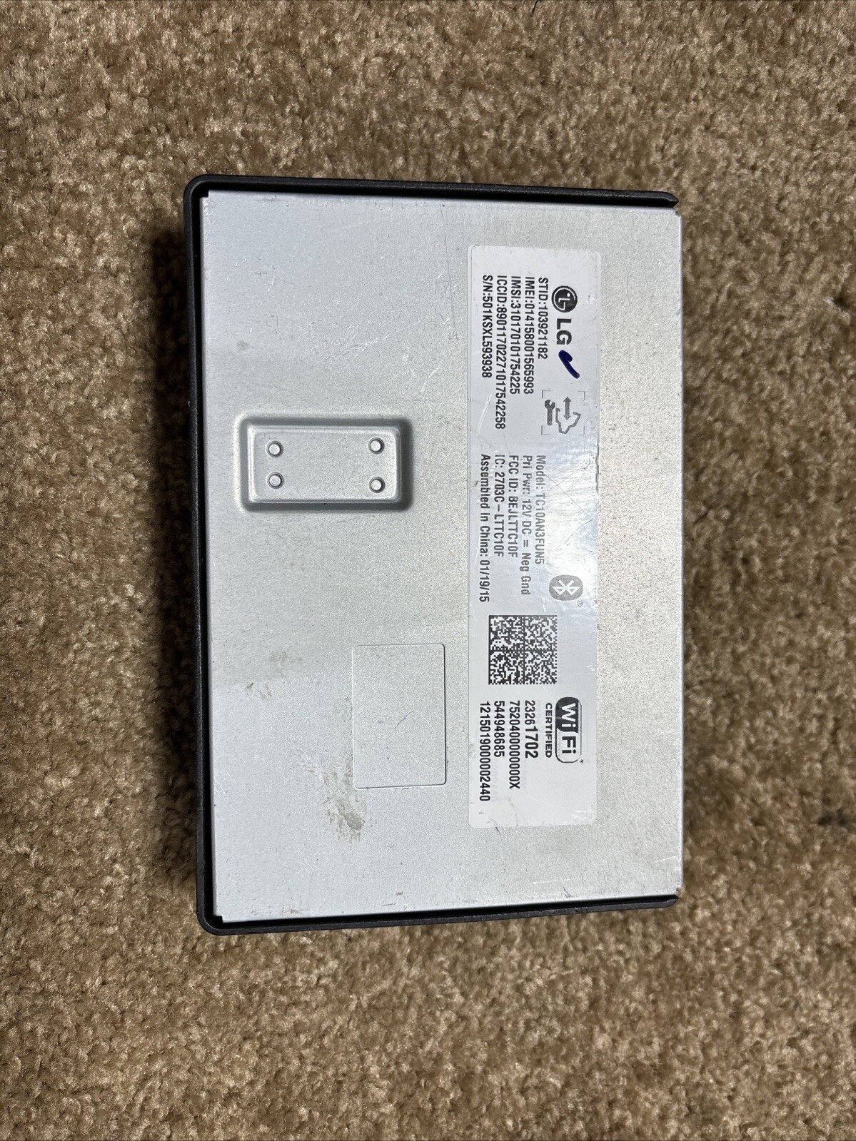 2015 GMC SIERRA 1500 Communication Module 23261702 OEM G5