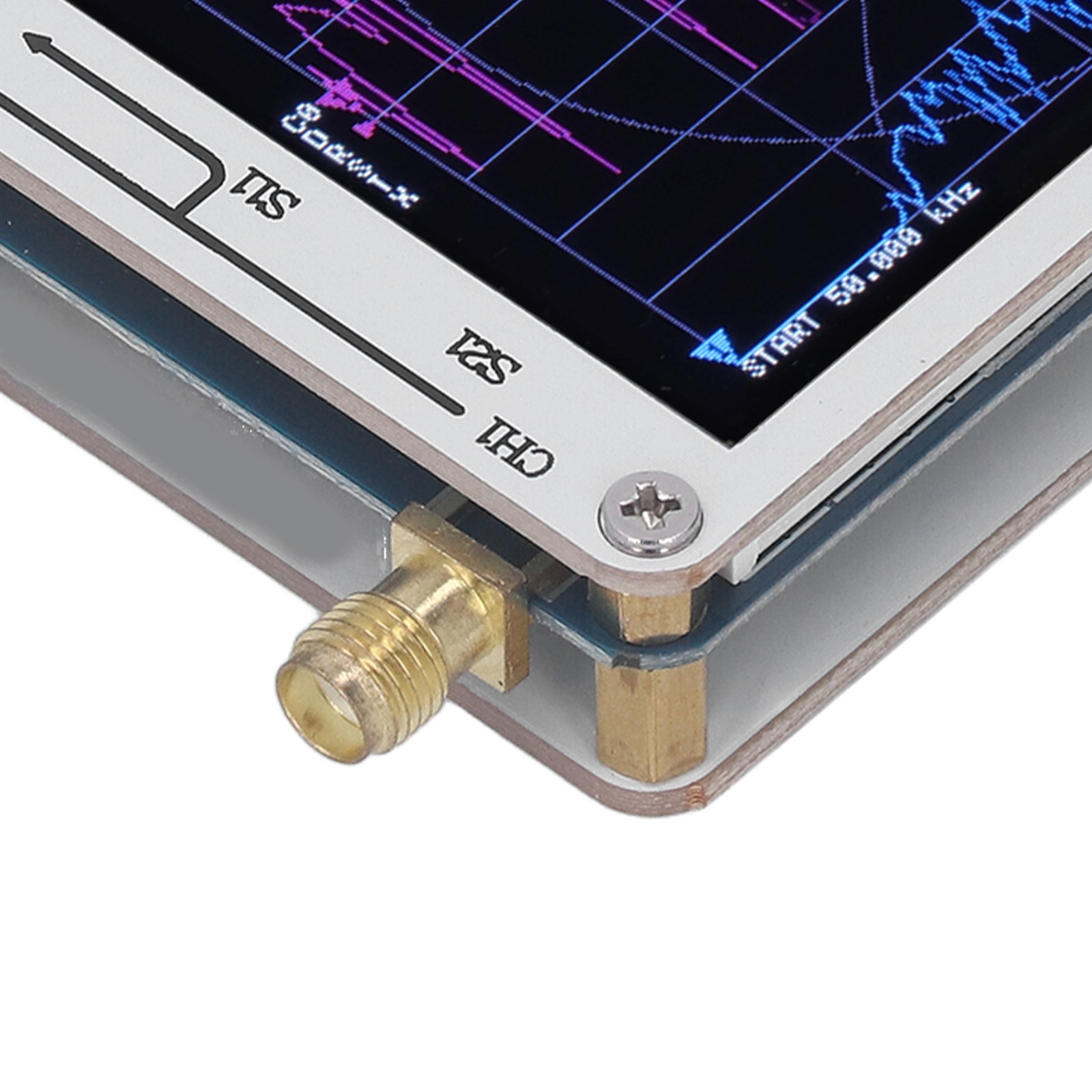 50KHz-900MHz Vector Network Analyzer 2.8 Touch Screen
