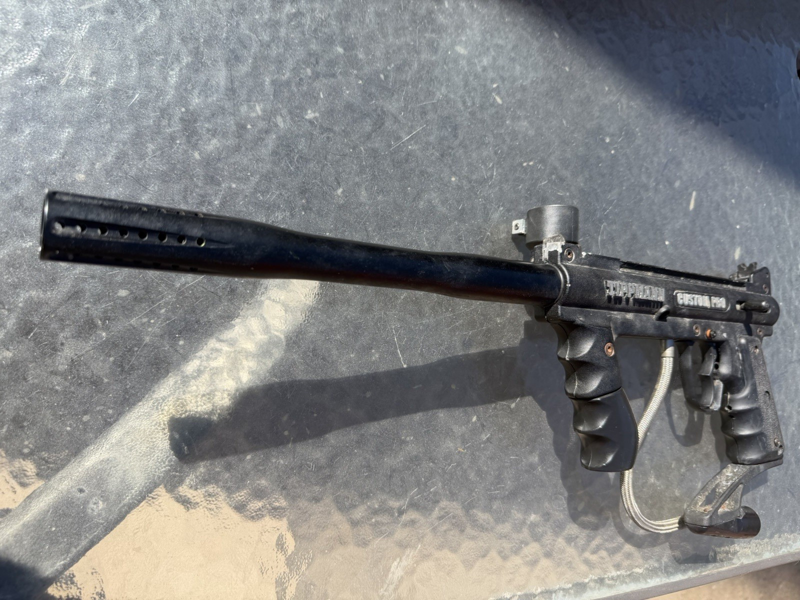 Used Untested Mechanic Tippmann 98 Custom Pro Paintball Gun