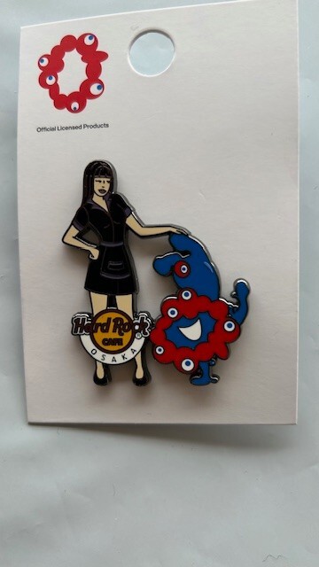 Hard Rock Cafe Osaka Expo 2025 Pin-4 Myak Myaku Collaboratio Pin Badge Japan