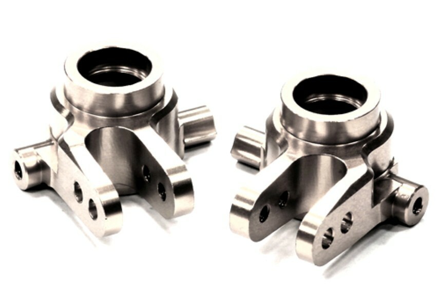 NEW Integy Aluminum Steering Knuckle (2) 1/10 Stampede 4X4 / Slash 4X4