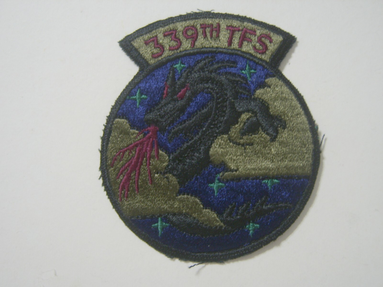 USAF 339th TACTICAL FIGHTER SQUADRON PATCH  :KY22-6