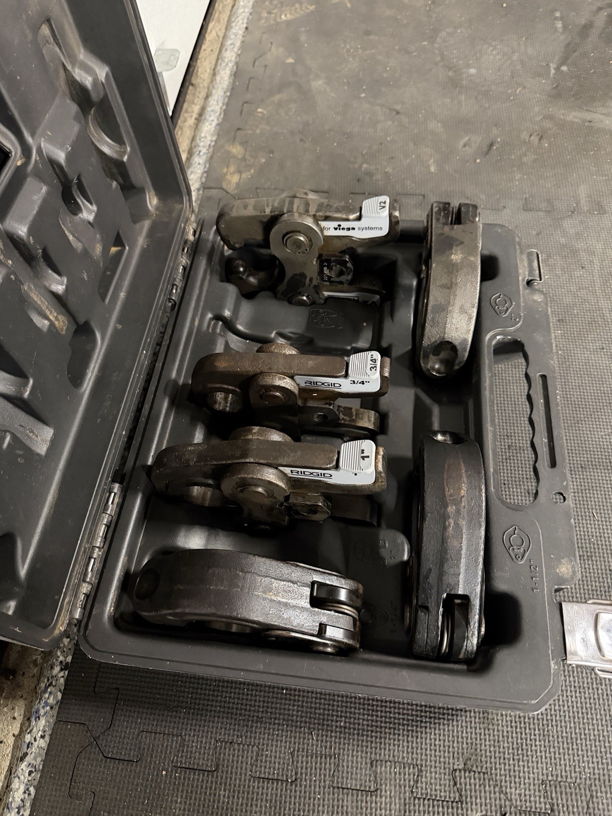 RIDGID MegaPress Press Tool Jaw and Ring Set