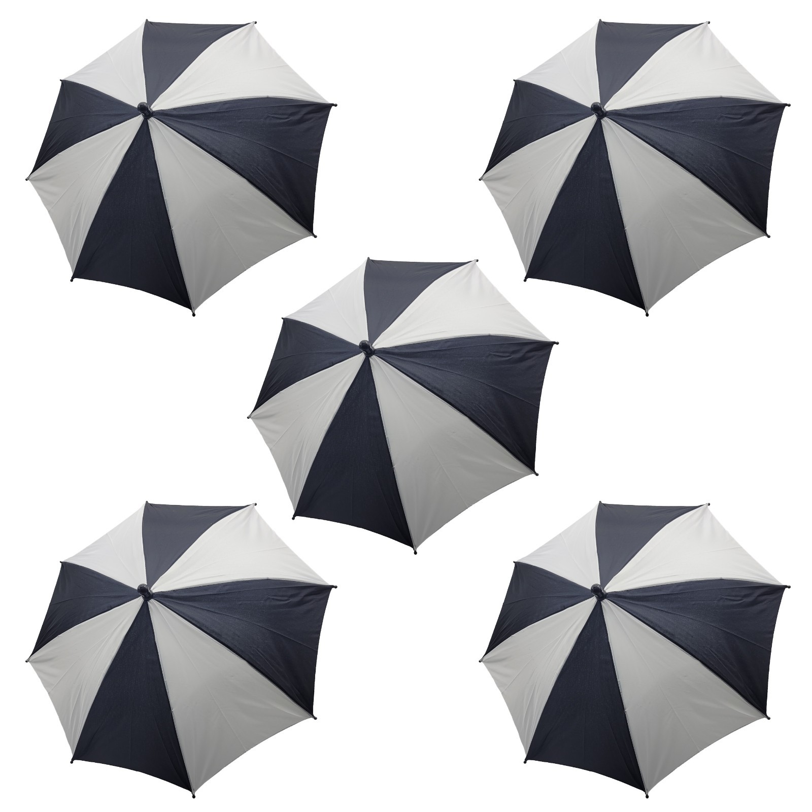 5 Pcs Magic Parasol Production Magic Umbrella Magician Gimmick Length 16 Inch
