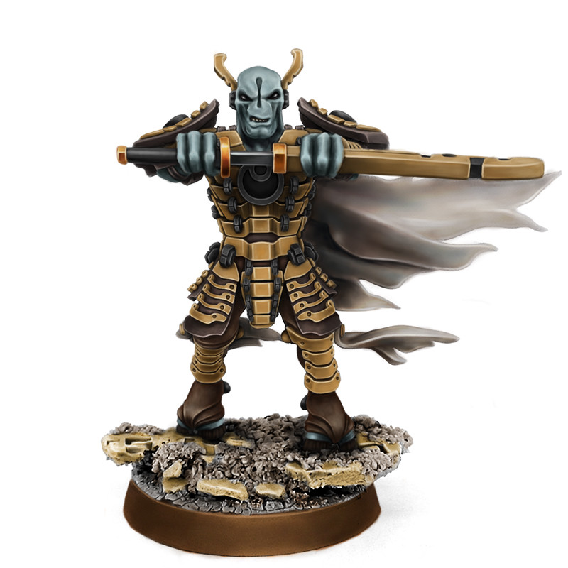 1x Greater Good Strike Master Ken'shi Samurai - Wargame Exclusive [Can be Tau]