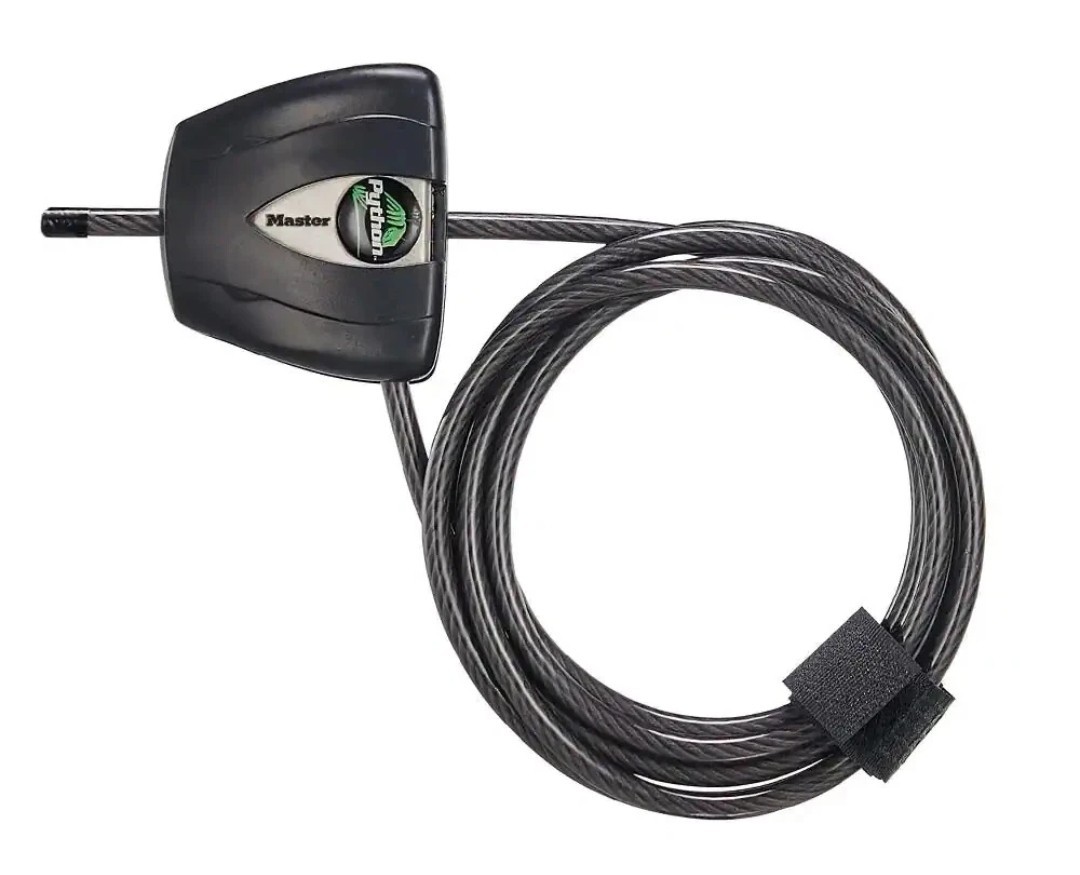 Python Cable Lock for Trail Camera Outdoor Equipment Locking Security Adjustable
