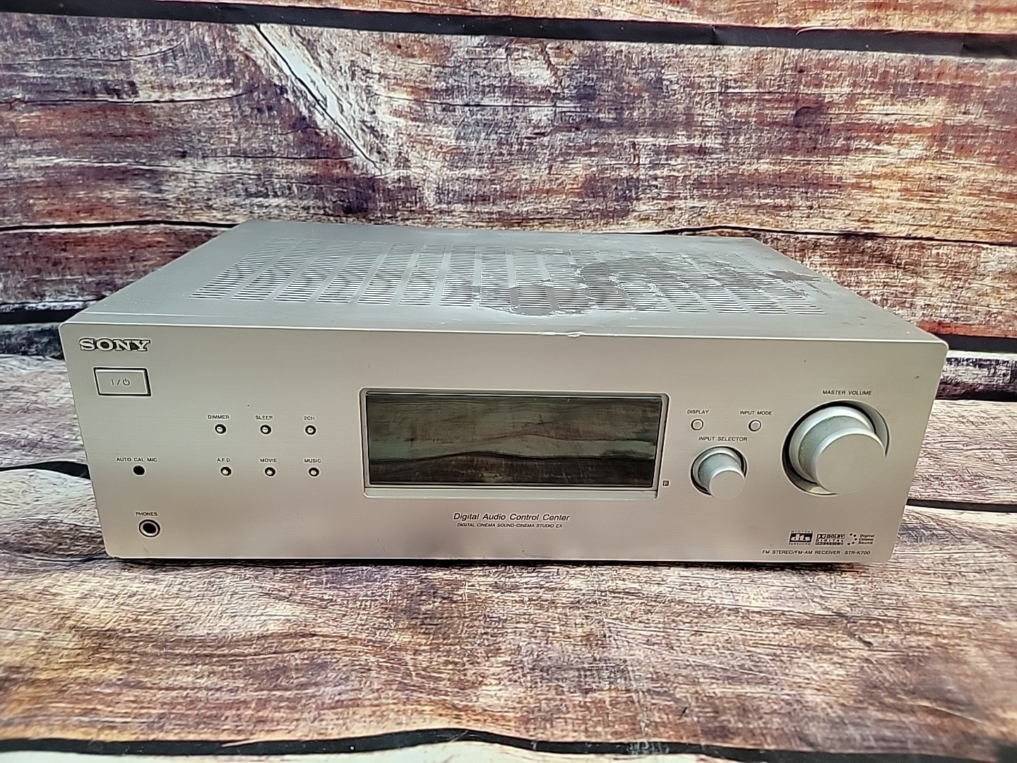 Sony STR-K700 AM FM Receiver Digital Audio Control Center Model 5.1 Surround