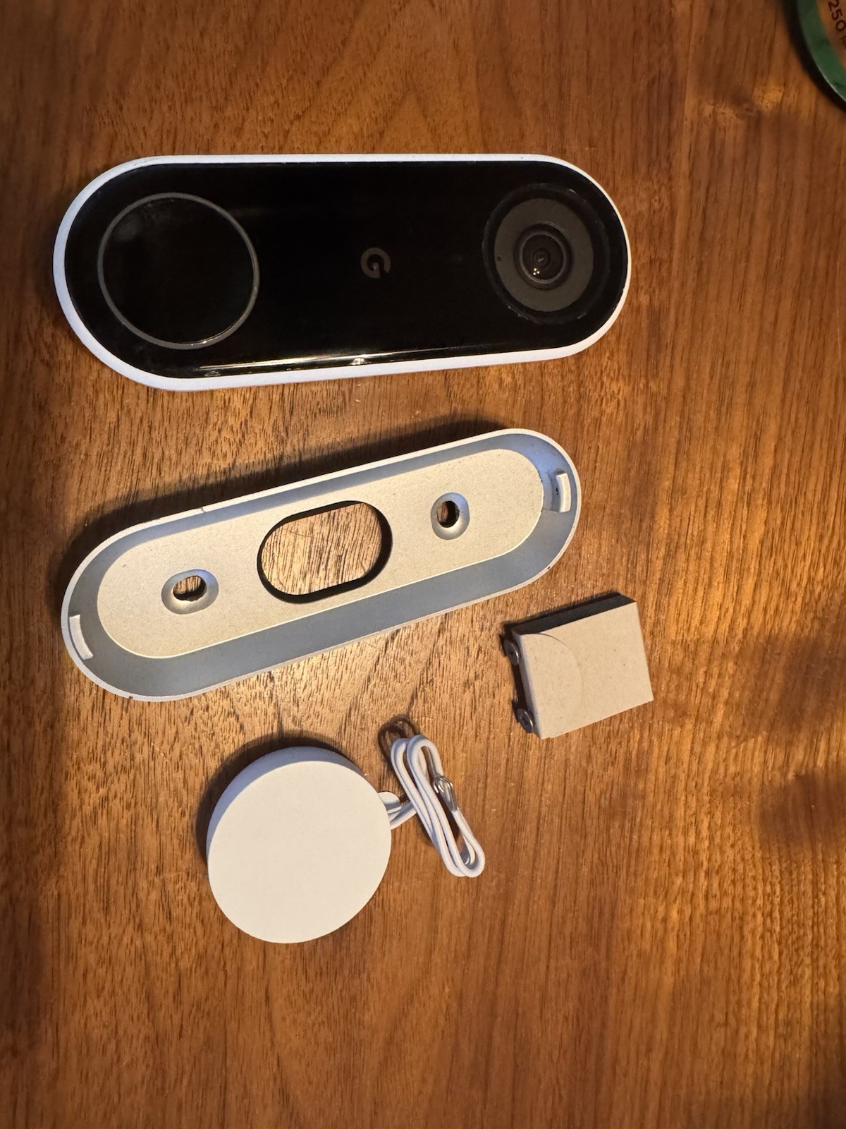 Google Nest Video Doorbell Wired 1st Gen NC5100US Fast Shipping