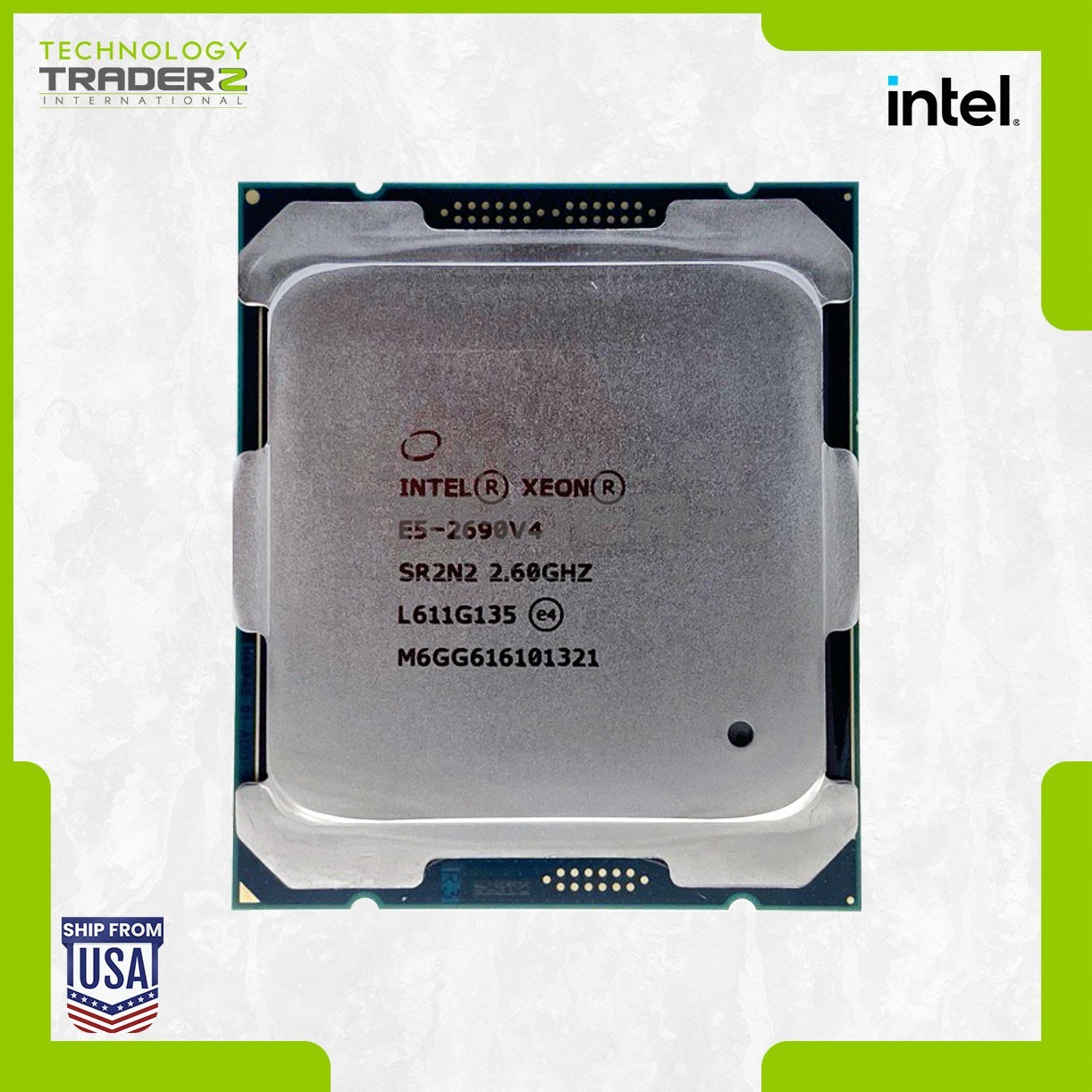 **SR2N2 Intel Xeon E5-2690 v4 14-Core 2.60GHz 35MB 135W FCLGA2011-3 Processor**