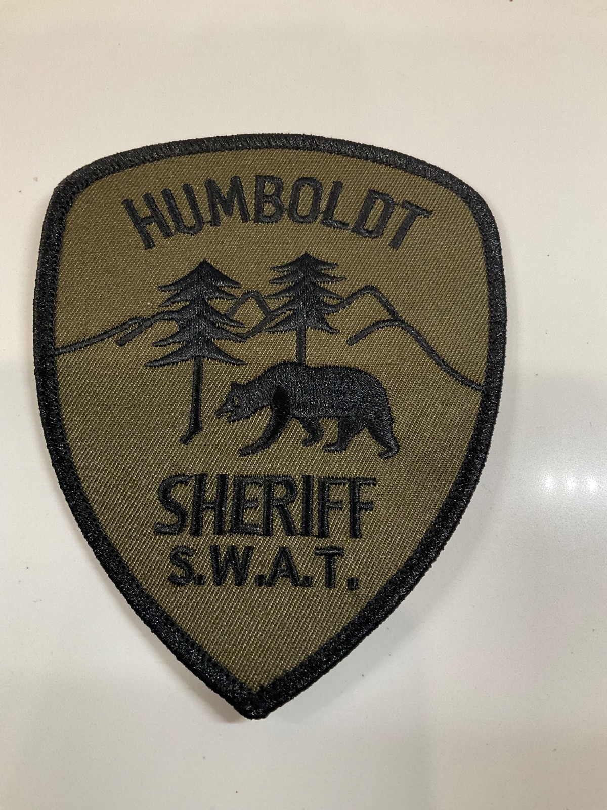 Humboldt County Sheriff  SWAT SRT State California CA Police