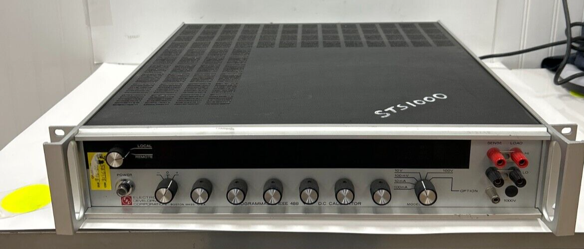 ELECTRONIC DEVELOPMENT CORPORATION D.C. CALIBRATOR MODEL 521