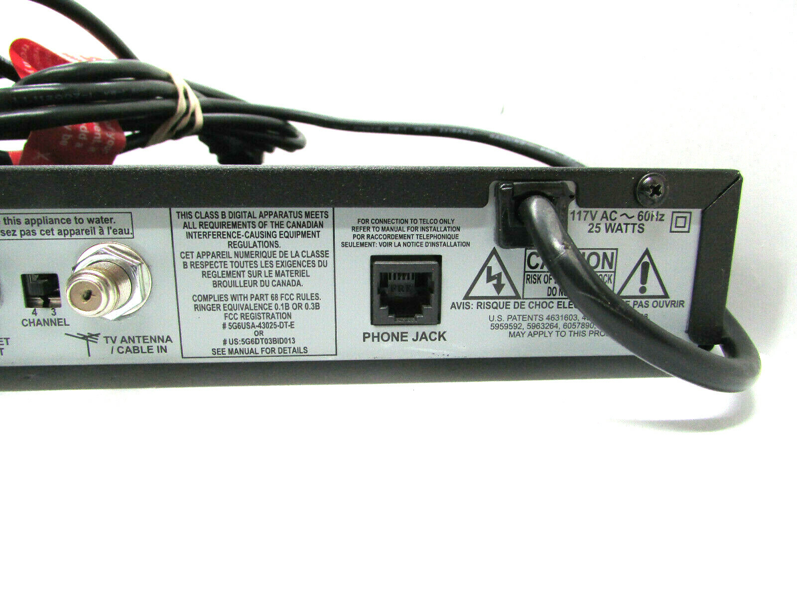 Dish Network Dish Pro Echostar DP301D MPEG2 Black Satellite Receiver No Remote